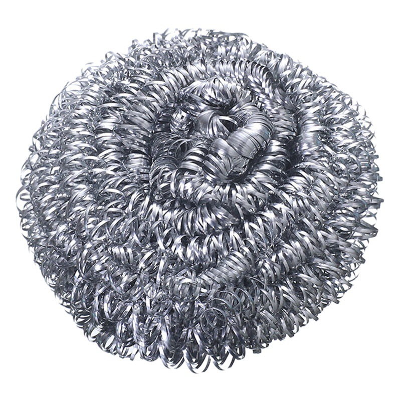 Hogar 6 bolas de limpieza de acero inoxidable cocina antióxido para lavar platos cepillo de bolas de acero cepillo de olla cepillo de algodón de acero