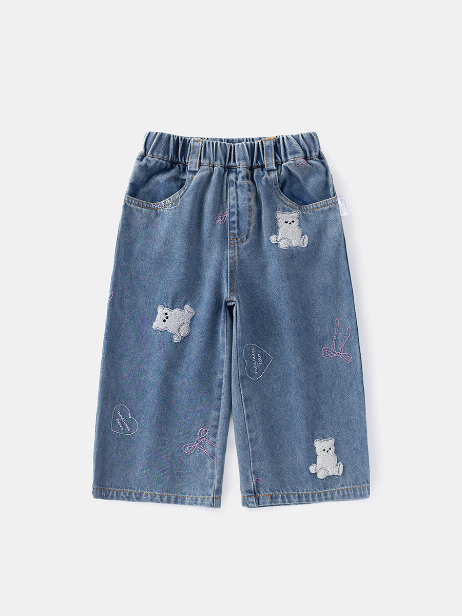 Chaqueta vaquera infantil para niña