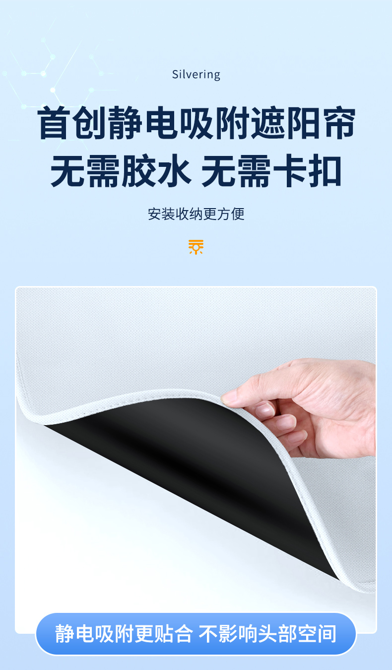 Suitable for Xiaopeng P7/p7i Sunroof Sunshade Modification Accessories P5/g3/g9/g6 Canopy Sun Protection and Heat Insulation Baffle