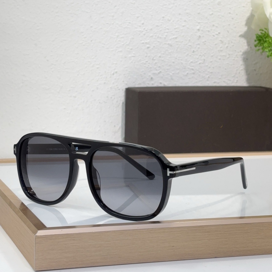 Temford Series Tf1022 Large-Frame Sunglasses for Men and Women, Unisex Brand Casual Sunglasses for Driving