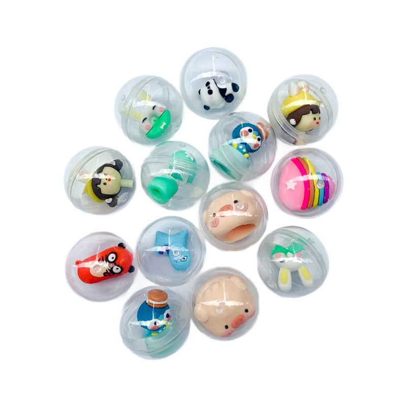 45mm torcer huevo torcer bola juguetes de dibujos animados muñecas torcer huevo torcer juguetes torcer huevo torcer actividades de jardín de infantes