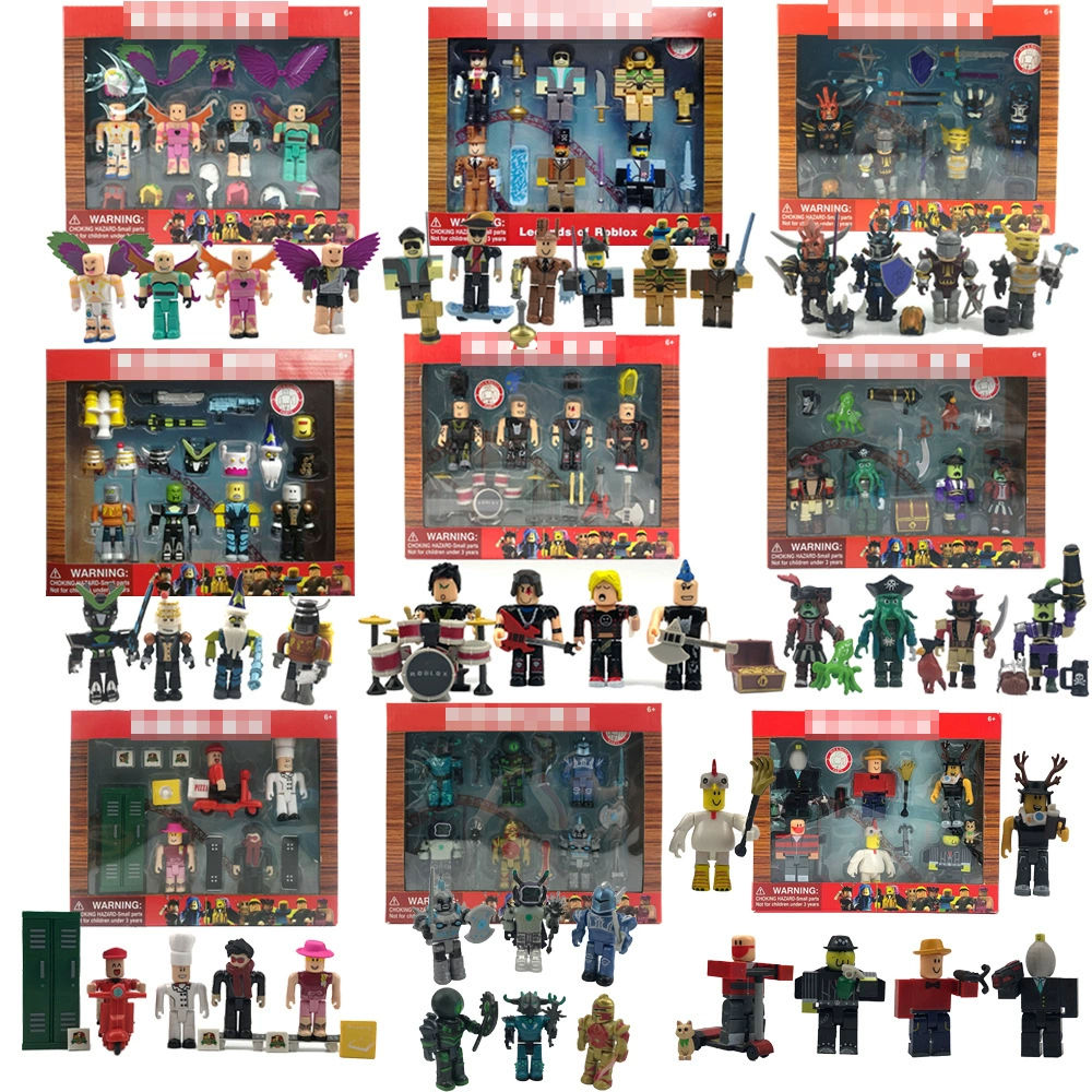 6-9 см Виртуальный мир ROBLOX кукла кукла кукла ручная работа полная коллекция из 21 моделей больших наборов