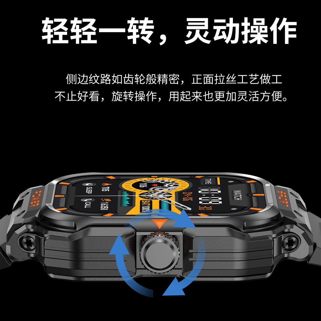 Nuevos productos transfronterizos GT55 reloj inteligente TWS auriculares Bluetooth llamada reloj deportivo 2 en 1 frecuencia cardíaca presión arterial NFC