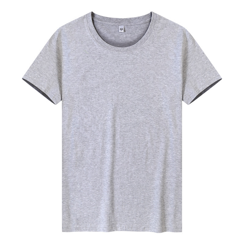 Regular Sleeve Sleeve Type Wholesale Men's Simple Style Streetwear Solid Color Short Sleeve Men's T-shirt 90%Cotton