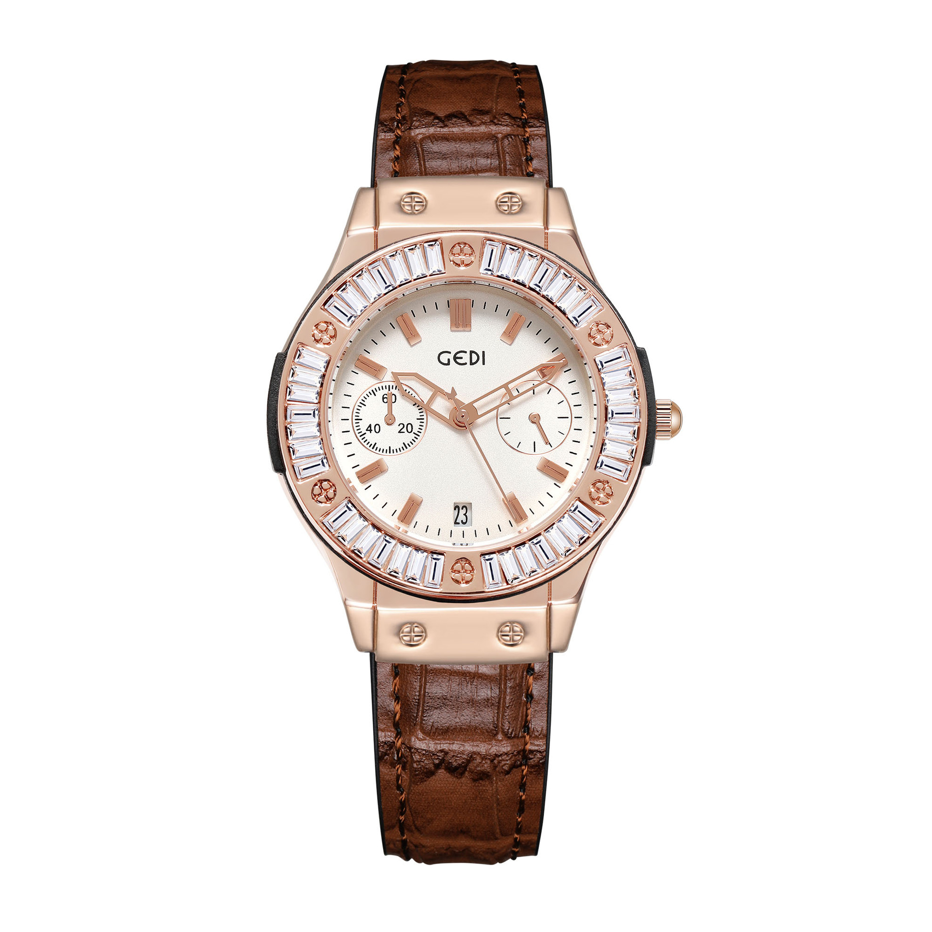 Gedi celebridad en línea Moranti gris reloj de mujer de silicona interior de alto grado reloj de cuarzo impermeable reloj de mujer al por mayor