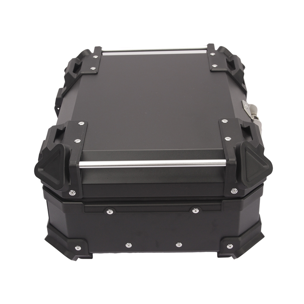 Electric Motorcycle Aluminum Alloy Rear Trunk 25L Capacity Neutral Waterproof Quick Release Electric Scooter Tail Box