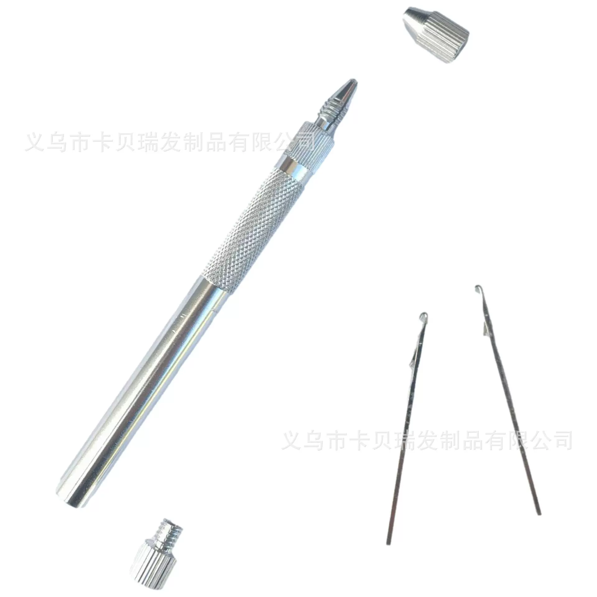 可拆卸雷鬼脏辫接发器工具组合假发钩针金属柄接发串珠器套装辫子