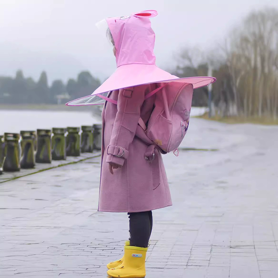 Детский плащ, непромокаемый плащ, 3-6 лет, для подростков