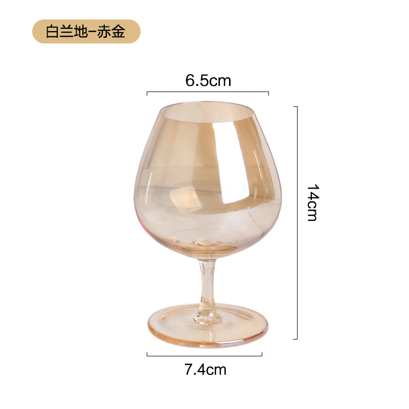 Bar VIP exclusiva copa de vino Luz de lujo de gama alta VIP vino conjunto blanco copa de vino cóctel copa de vino tinto traje de copa de vino