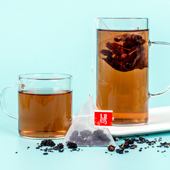 Wuhei Tea 50 packs black beans black rice mulberry black sesame black wolfberry triangular bag fruity scented tea wholesale