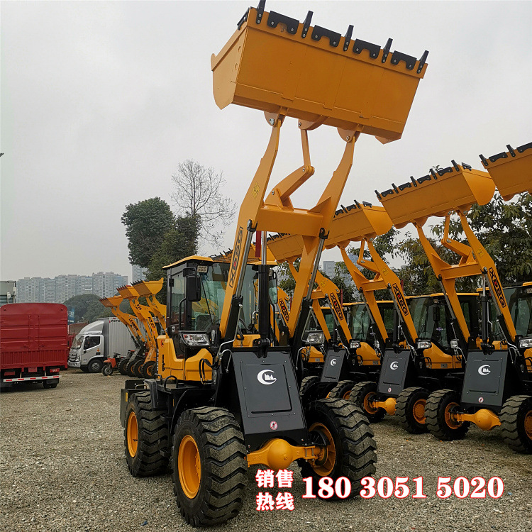 装载机械  铲土运输翻斗车 挖掘装载机 加高大臂