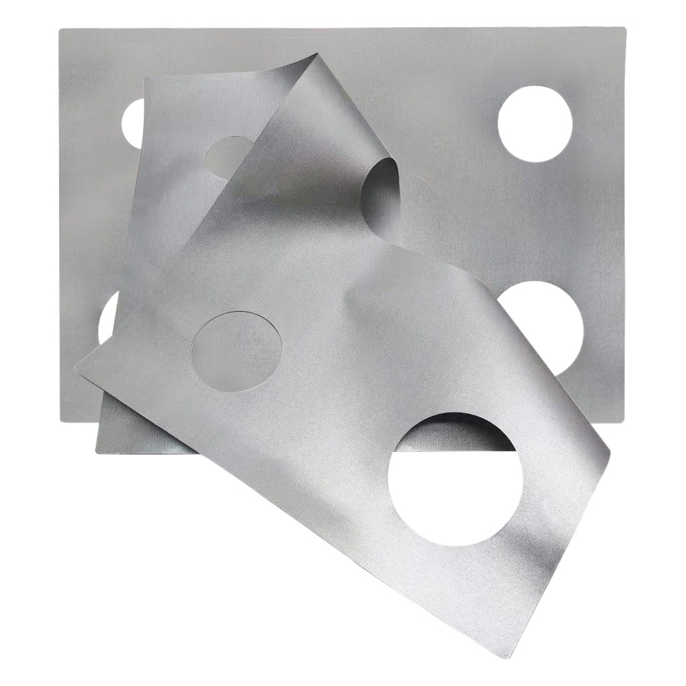 Almohadilla de estufa de Amazon nueva almohadilla de estufa de gas estufa de 5 agujeros almohadilla de limpieza de la estufa cubierta protectora resistente a altas temperaturas almohadilla a prueba de aceite