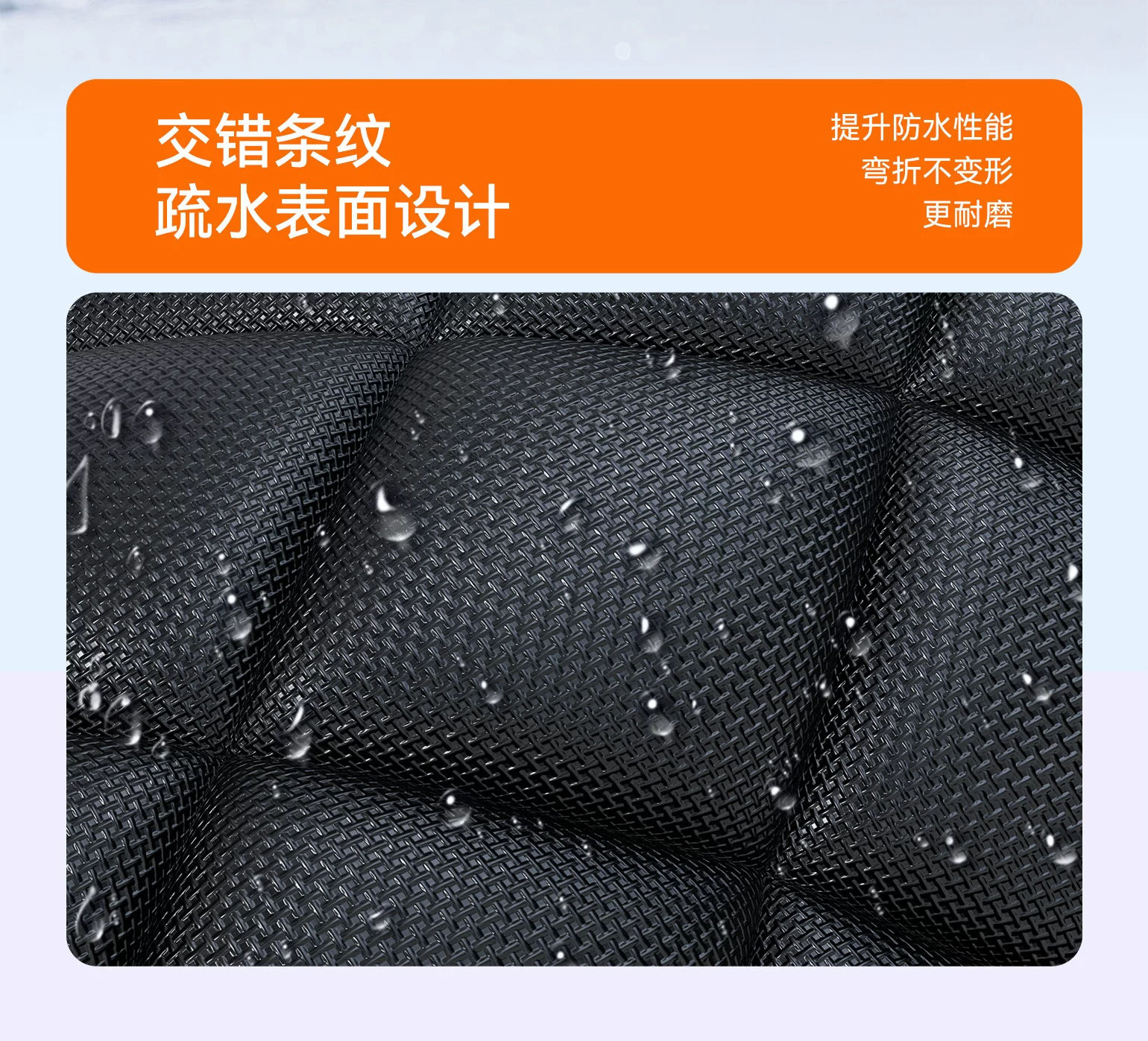 Car snow cover, winter windshield frost and snow protection, thickened half-car cover, sunshade