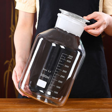 ✅jh泡酒玻璃瓶酒瓶加厚带龙头人参鹿茸药酒缸青梅酒坛密封罐