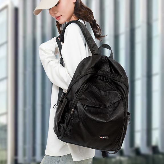 New cross-border outdoor fashion backpack with large capacity for travel and mountaineering, waterproof, lightweight leisure backpack