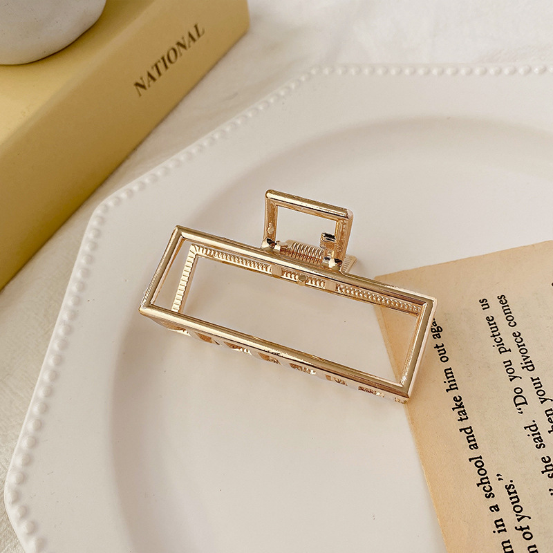 Horquilla con lazo de perlas, clip de tiburón de metal de alta calidad para mujer, horquilla, media lazo en la parte posterior de la cabeza, clip de agarre pequeño, tocado