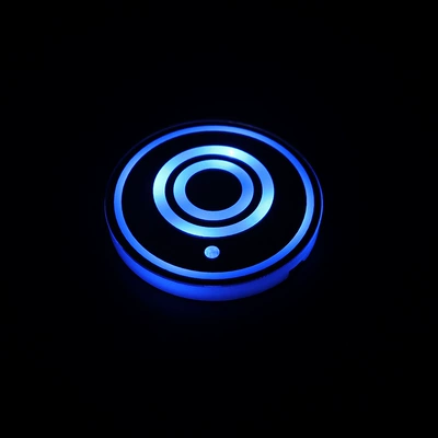 Car Atmosphere Light, Solar – Anti-slip mat - double-halo