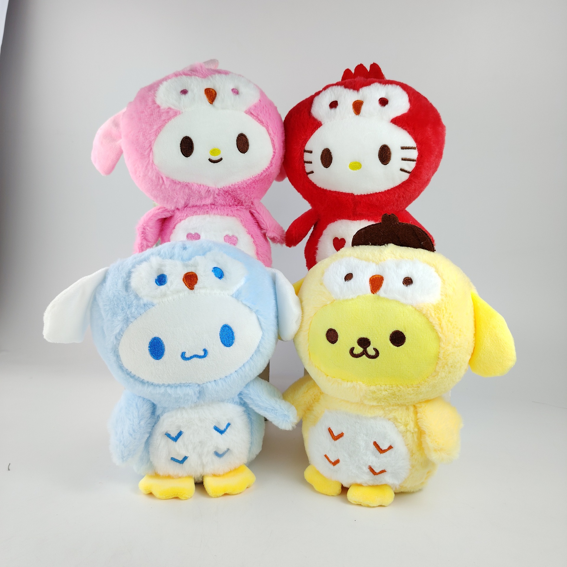 Lindo de ocho pulgadas de peluche de juguete muñeca boda lanzando muñeca regalo al por mayor logo