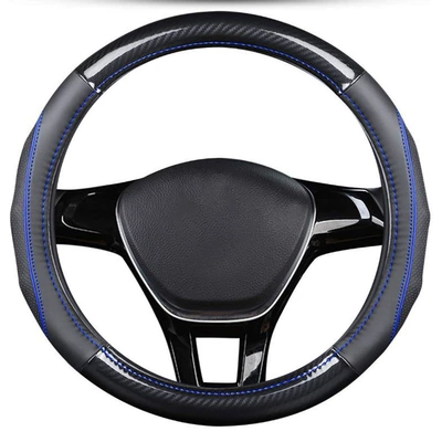 Cover Manufacturer Wholesale, Steering wheel cover - blue-round-38cm