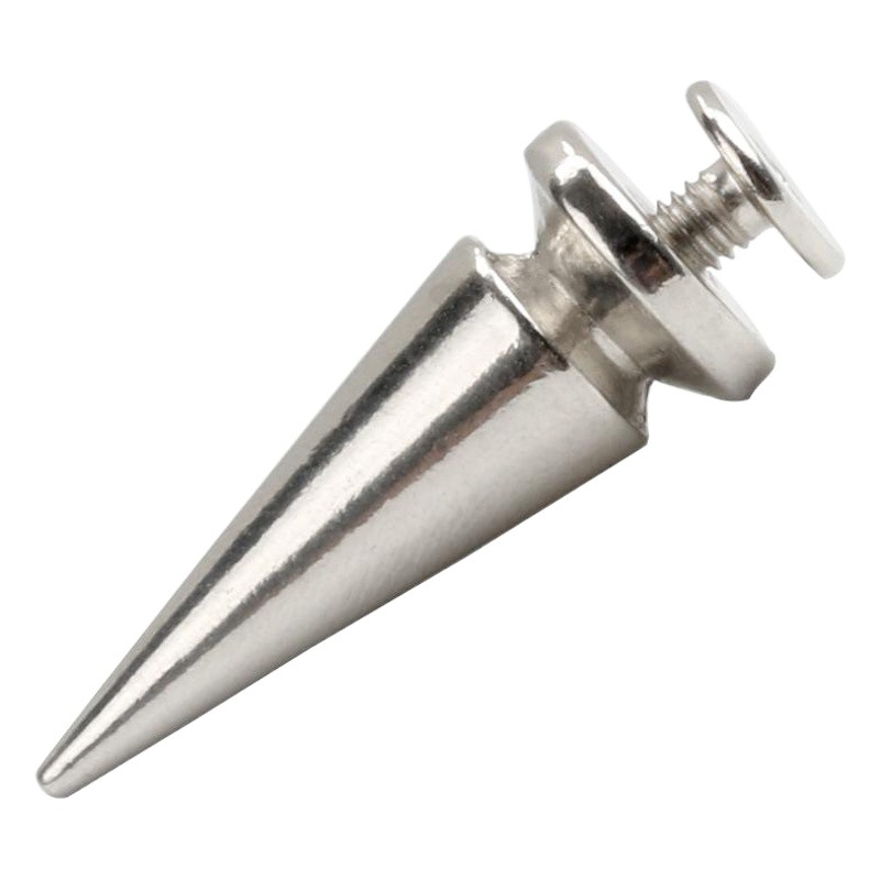 Accesorios de remaches de bala al por mayor de fábrica, clavos de sauce de punto dorado de bricolaje transfronterizos, clavos punk de aleación de estilo gótico