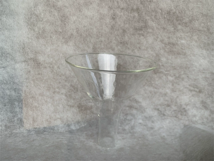 Стеклянная воронка 75 90 100 мм, воронка для подачи, воронка для порошка, воронка большого диаметра, без матового покрытия