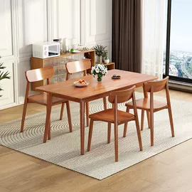 实木床;餐桌;电脑桌