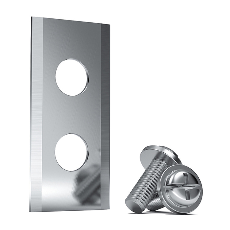 Adecuado para Worx Wicks robot cuchilla cortacésped de doble agujero cuchillo de jardín maquinaria cuchilla cortacésped