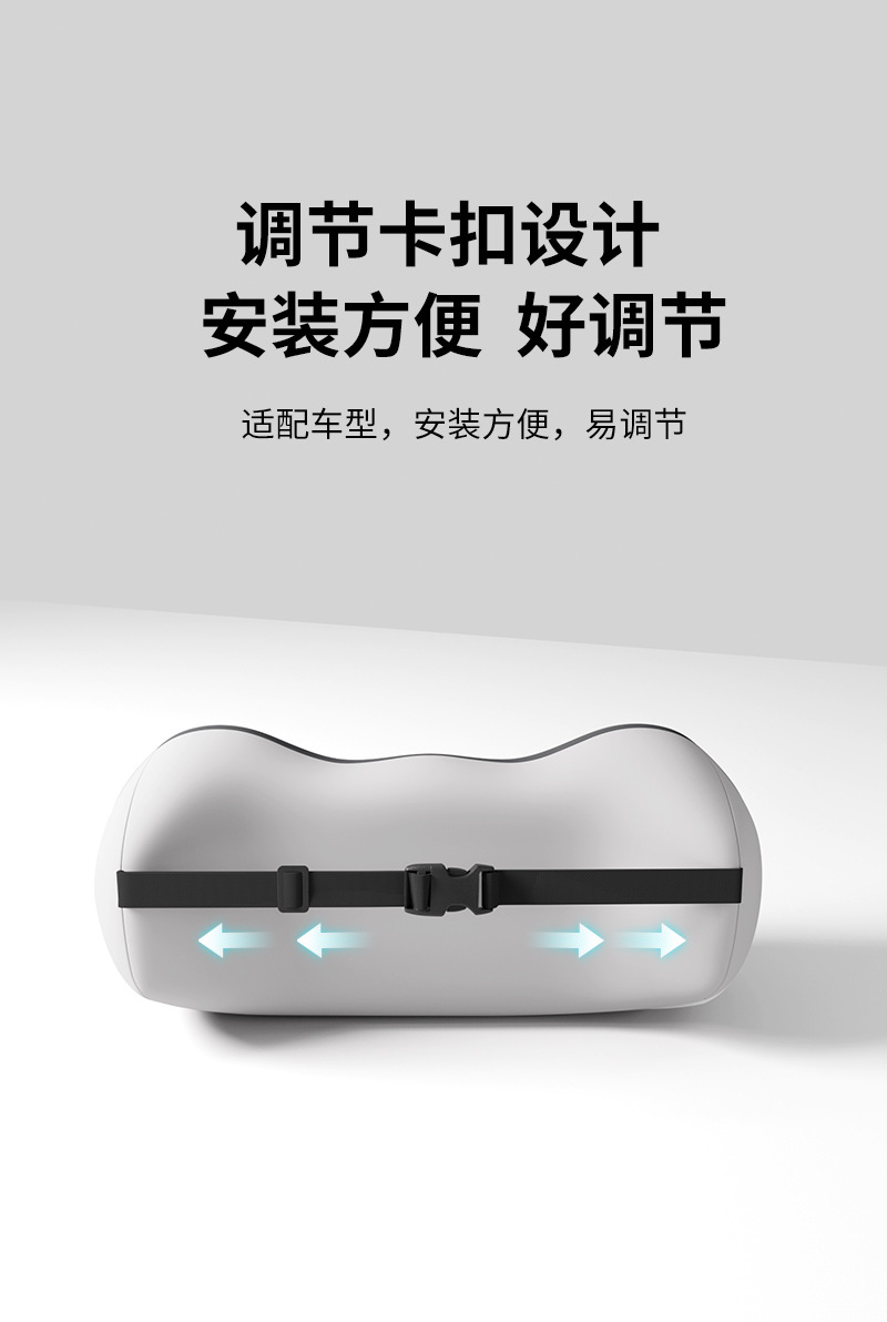 Cross-Border Wholesale Lumbar Support Memory Foam Gap Lumbar Pillow Universal Car Seat Backrest Pillow