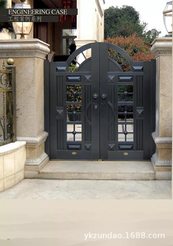 别墅庭院铜门