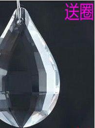 K9琵琶坠子珠帘门帘婚礼珠链串珠珠子散珠材料水晶灯配件吊坠