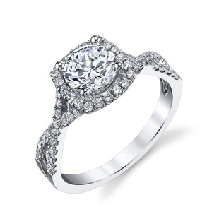 18K Platinum 1 karat Main Diamond Ring Women's Engagement Wedding Ring Laboratory Cultivated Diamond Ring Rose Gold 30 Minutes 50 Minutes
