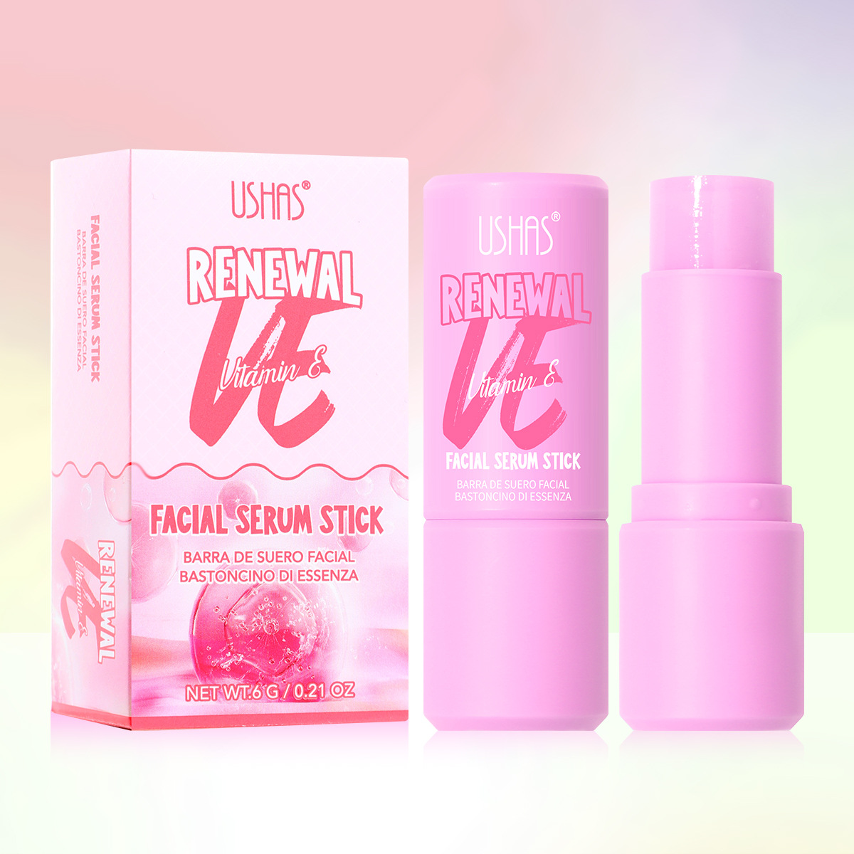 Esencia facial de comercio exterior USHAS para iluminar la piel