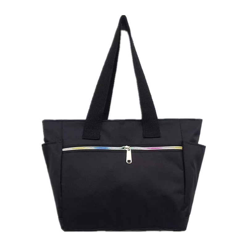 Solid color fashionable universal one-shoulder bag