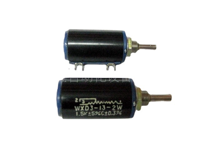 供应 精密多圈可调电位器 滑动变阻器 WXD3-13 2W 1.5K