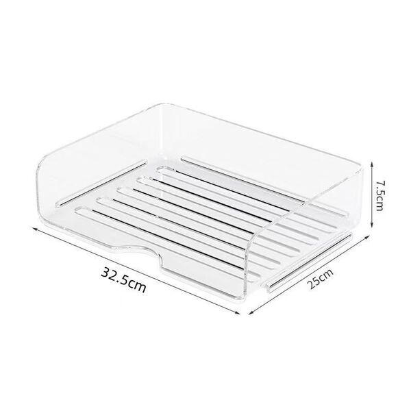Desk storage shelf Bookshelf File shelf Book a4 paper learning and…
