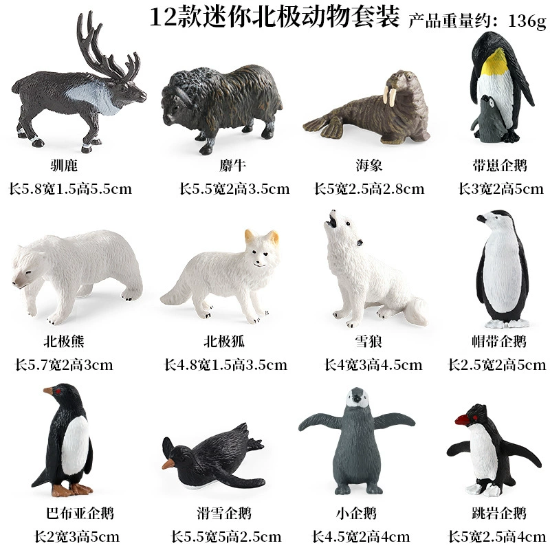 Cognitive animal model with butterfly, spider, praying mantis, bee