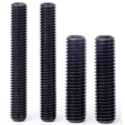12.9-level concave end hexagonal machine meter screw tightening screw stop-pay headless screw positioning jackscrew M3/M4/M5