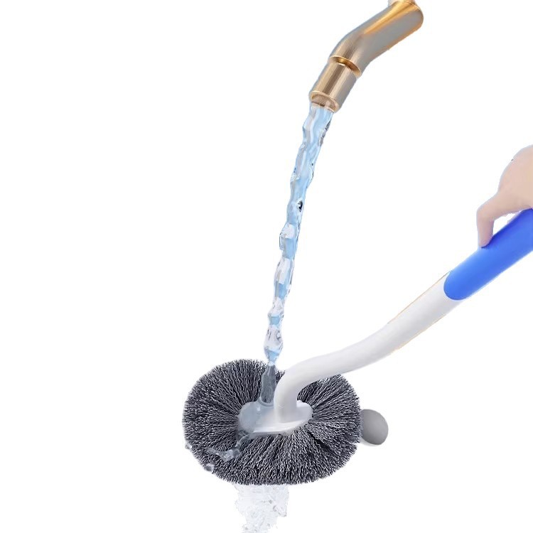 Cepillo de inodoro para uso doméstico sin callejones sin salida Cepillo de baño Cepillo de limpieza de inodoro Cepillo especial de inodoro de lavado de pared Cepillo de inodoro