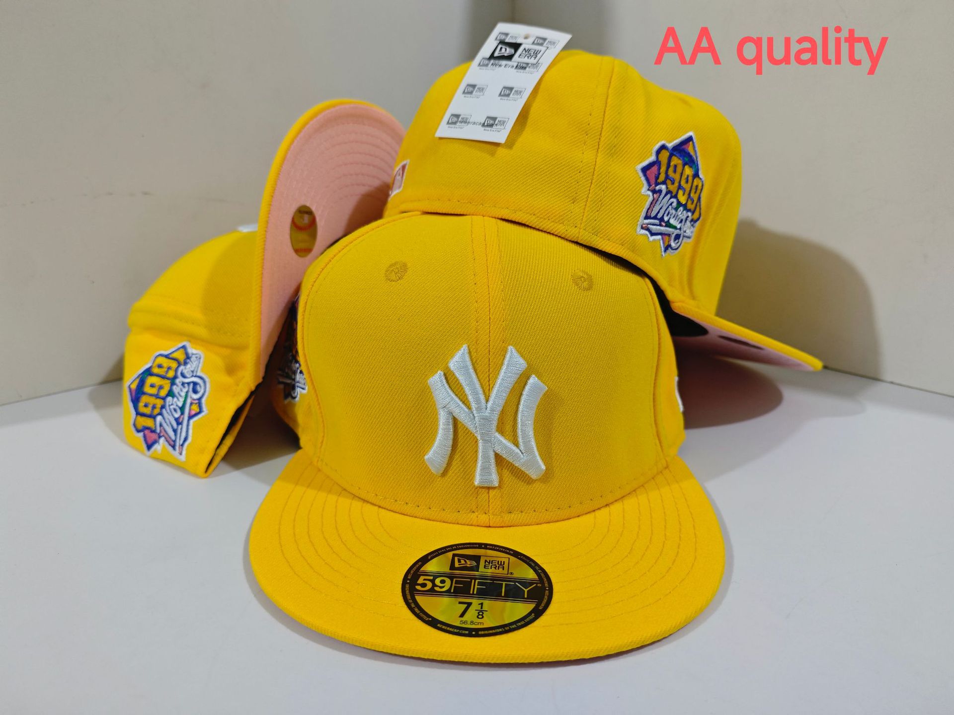 Gorra de Béisbol de Comercio Transfronterizo al por Mayor 2025, con Bordado de Letras con Patrón AA, Gorra de Visera Plana Moderna para Hombre