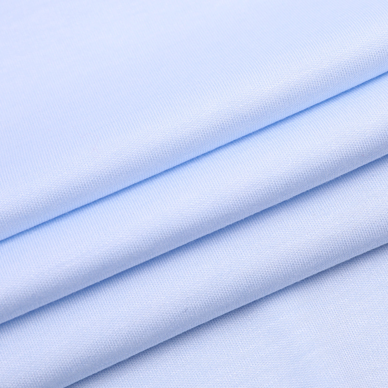 Spot bamboo fiber knitted cotton wool cloth 70 bamboo 30 cotton knitted double-sided cloth baby climbing clothes sleeping bag bamboo cotton fabric