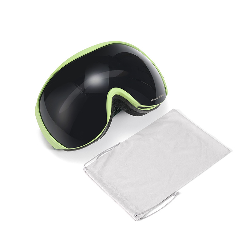 Lyžařské pánské a dámské outdoorové brýle s kulatým designem a proti zamlžování_voghion.com