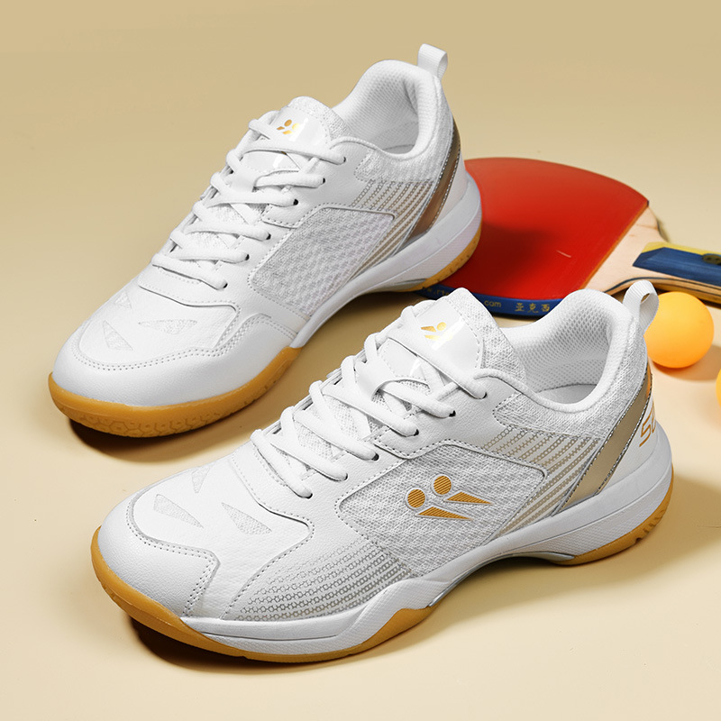 Nuevos zapatos de bádminton de malla transpirables profesionales para hombres y mujeres zapatos de entrenamiento anti-impacto transpirables zapatos deportivos antideslizantes resistentes al desgaste