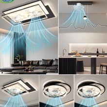 意式客厅风扇灯2025新款全光谱护眼现代简约餐厅感卧室灯套餐