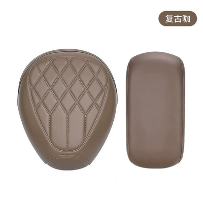 cover, universal seat cover — Electric car cushion - retro-coffee-color-water-drop-embossing-front-seat-cover-rear-seat-cover