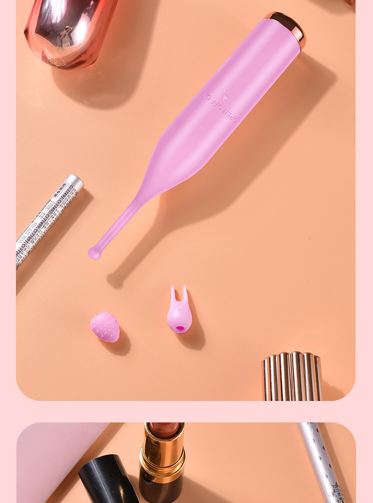 Mystery Fairy Honey Bean Stick Rotating Adult Massager in Pink ABS+TPE — detail image 18