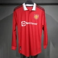 2223 Manchester United Home Player Edition Long Sleeve