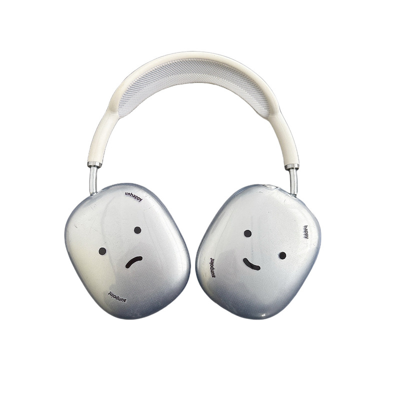 アニメ透明適用アップルAirPods Maxヘッドセットbluetoothヘッドセット保護カバーソフトケースかわいいシンプル|undefined