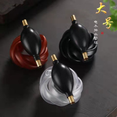 Wholesale bakelite tea tray drain pipe water absorbing ball silicone hose tea set accessories tea table outlet water pipe household