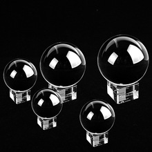 K9水晶球光球白胚摆件拍照摄影道具实心玻璃球柜台橱窗装饰品配件