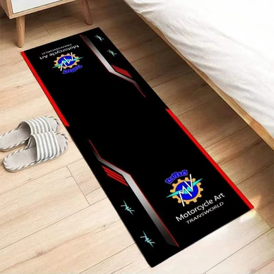 Avtomobil döşəmə paspasları — Bedside Rug, In-Stock Dropshipping Floor - mt67-40120cm-crystal-velvet-dot-plastic-bottom